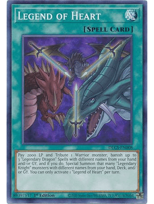 Legend of Heart - DLCS-EN008 - Common 1st Edition