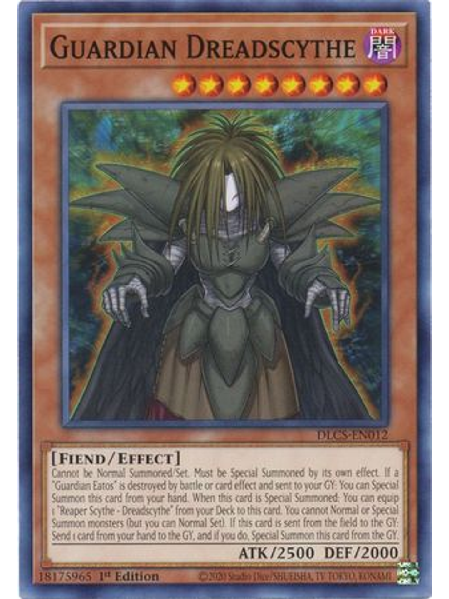 Guardian Dreadscythe - DLCS-EN012 - Common 1st Edition 1