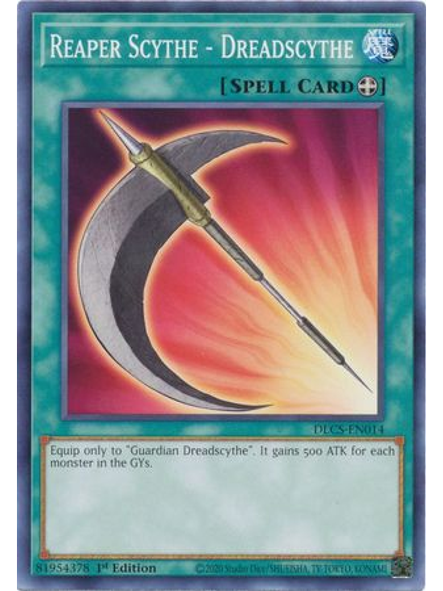 Reaper Scythe - Dreadscythe - DLCS-EN014 - Common 1st Edition 1