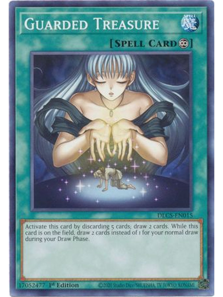 Guarded Treasure - DLCS-EN015 - Common 1st Edition 1