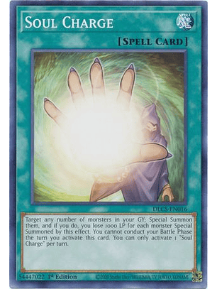 Soul Charge - DLCS-EN016 - Common 1st Edition