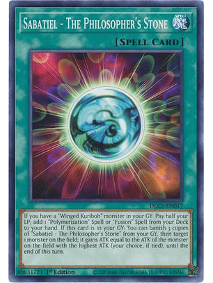 Sabatiel - The Philosopher's Stone - DLCS-EN017 - Common 1st Edition