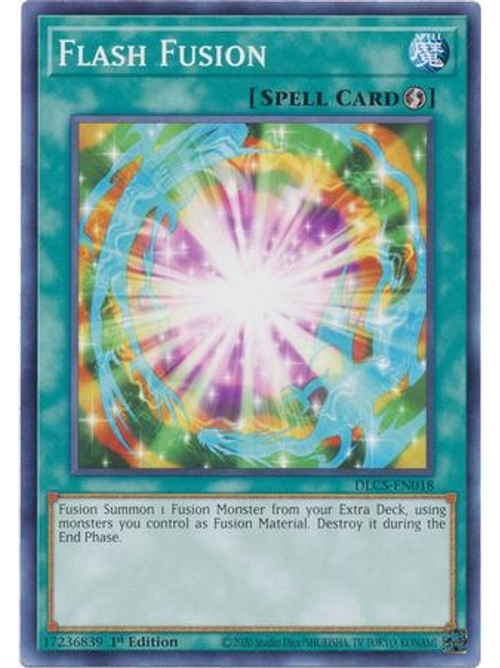 Flash Fusion - DLCS-EN018 - Common 1st Edition 1
