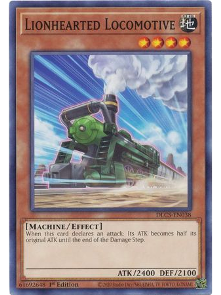 Lionhearted Locomotive - DLCS-EN038 - Common 1st Edition 1