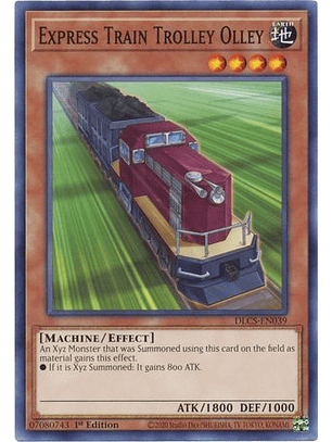 Express Train Trolley Olley - DLCS-EN039 - Common 1st Edition