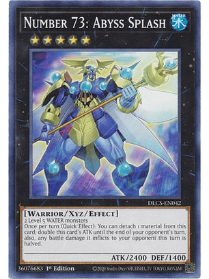 Number 73: Abyss Splash - DLCS-EN042 - Common 1st Edition