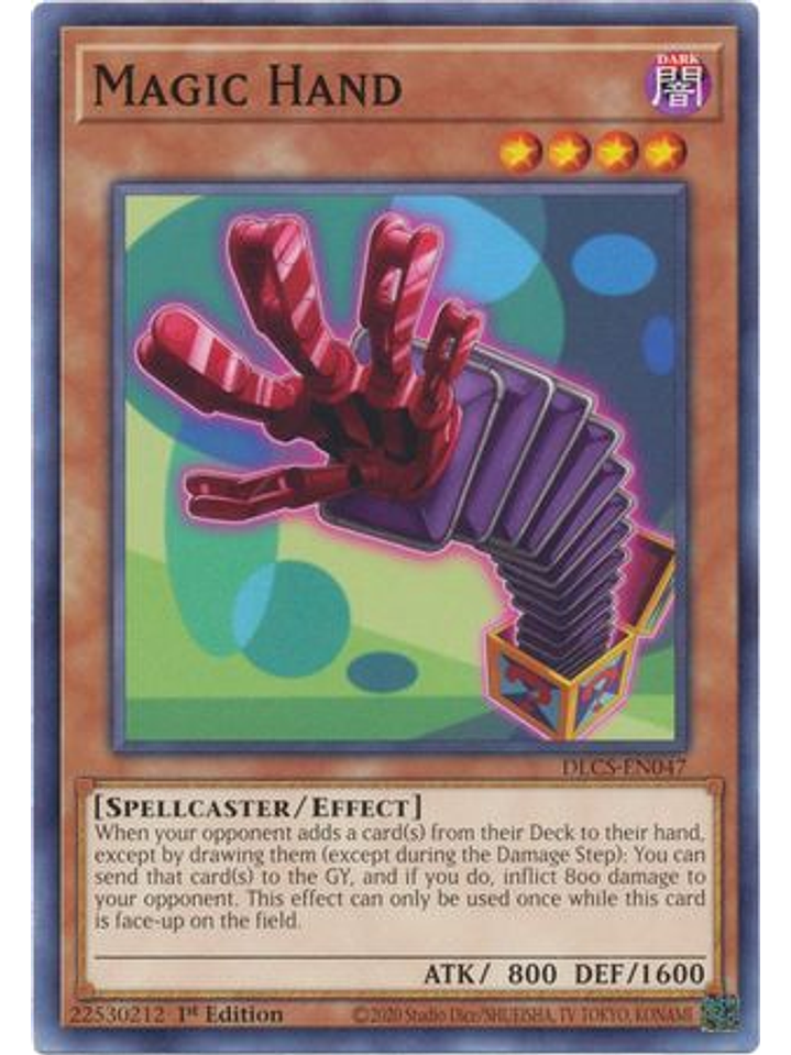 Magic Hand - DLCS-EN047 - Common 1st Edition 1