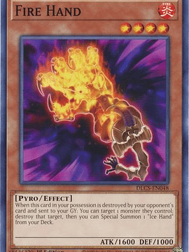 Fire Hand - DLCS-EN048 - Common 1st Edition