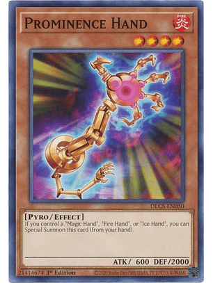 Prominence Hand - DLCS-EN050 - Common 1st Edition