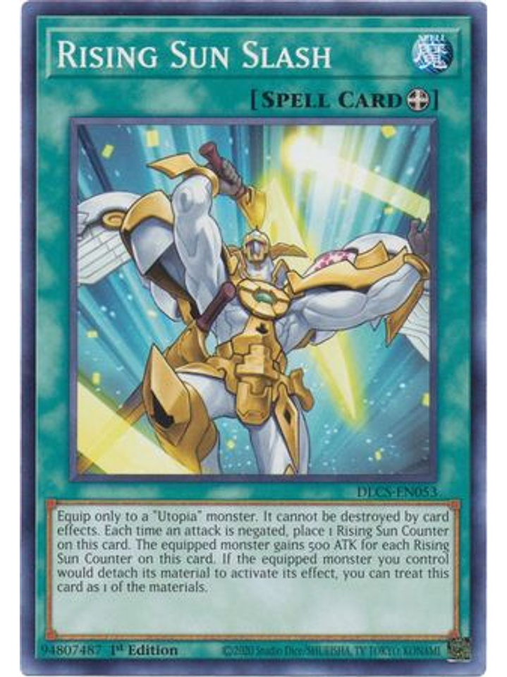 Rising Sun Slash - DLCS-EN053 - Common 1st Edition 1