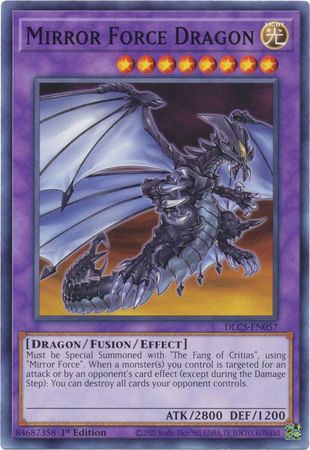Mirror Force Dragon - DLCS-EN057 - Common 1st Edition