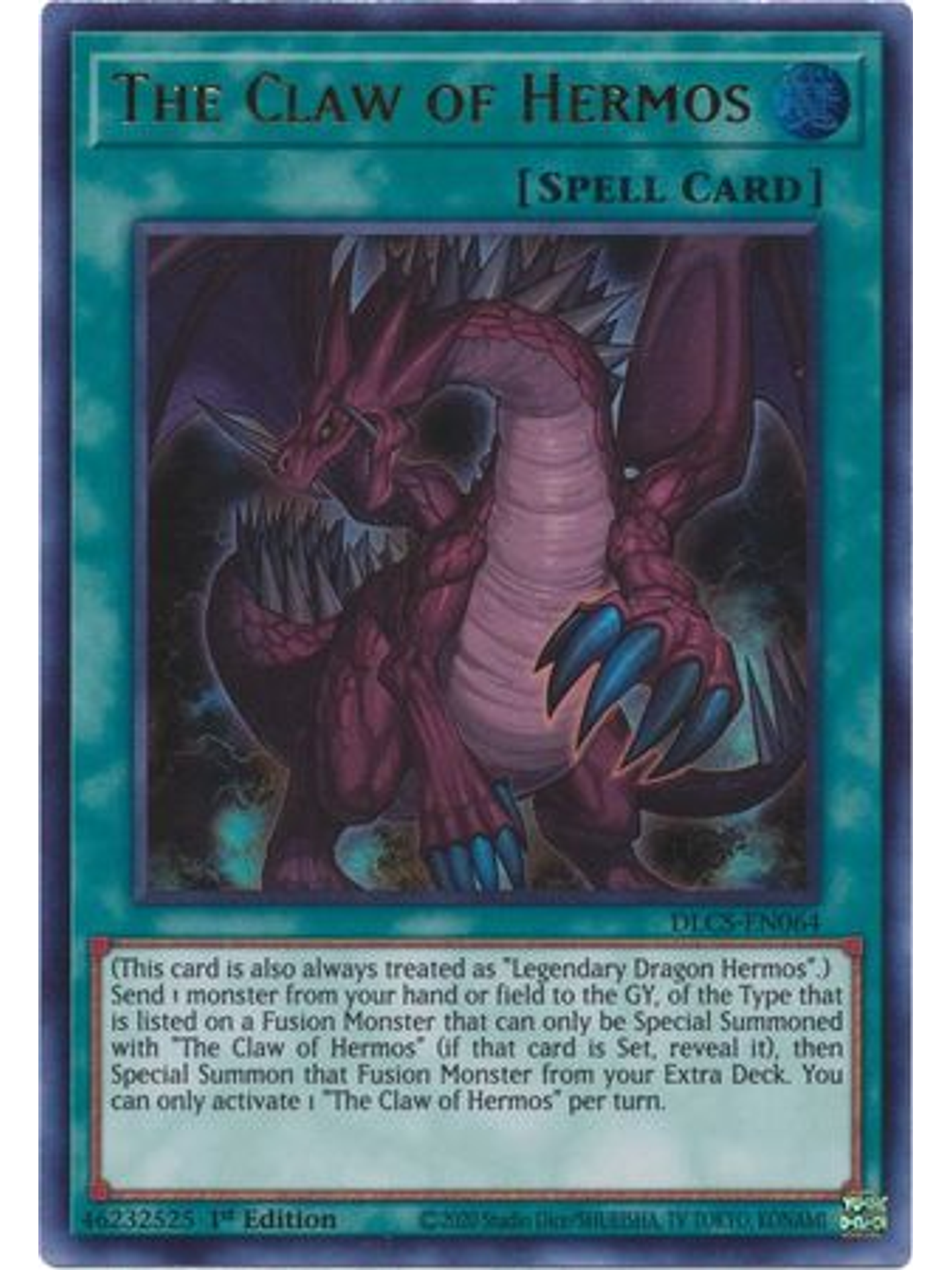 The Claw of Hermos - DLCS-EN064 - Ultra Rare 1st Edition 1