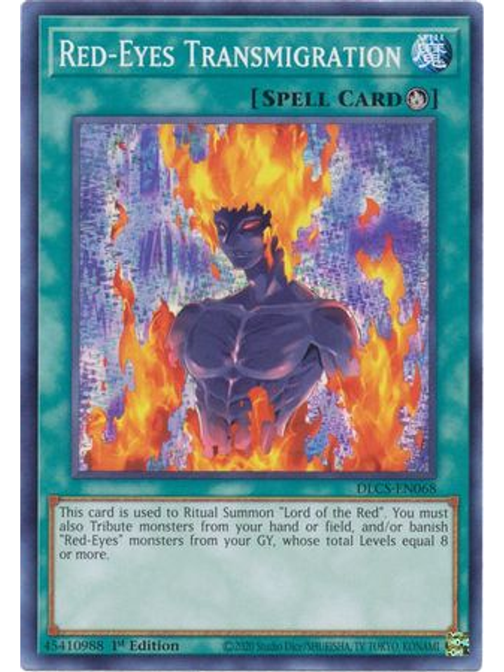 Red-Eyes Transmigration - DLCS-EN068 - Common 1st Edition 1