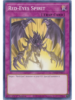 Red-Eyes Spirit - DLCS-EN071 - Common 1st Edition