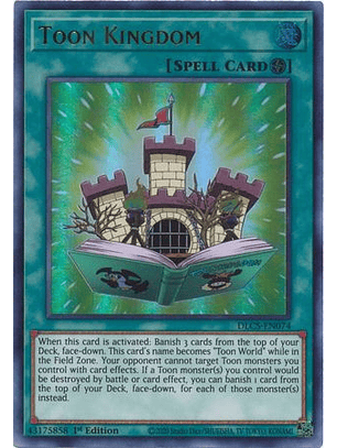 Toon Kingdom (Purple) - DLCS-EN074 - Ultra Rare 1st Edition