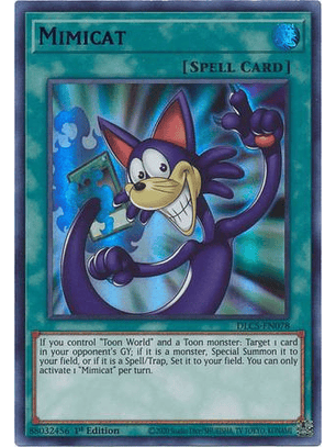 Mimicat (Purple) - DLCS-EN078 - Ultra Rare 1st Edition