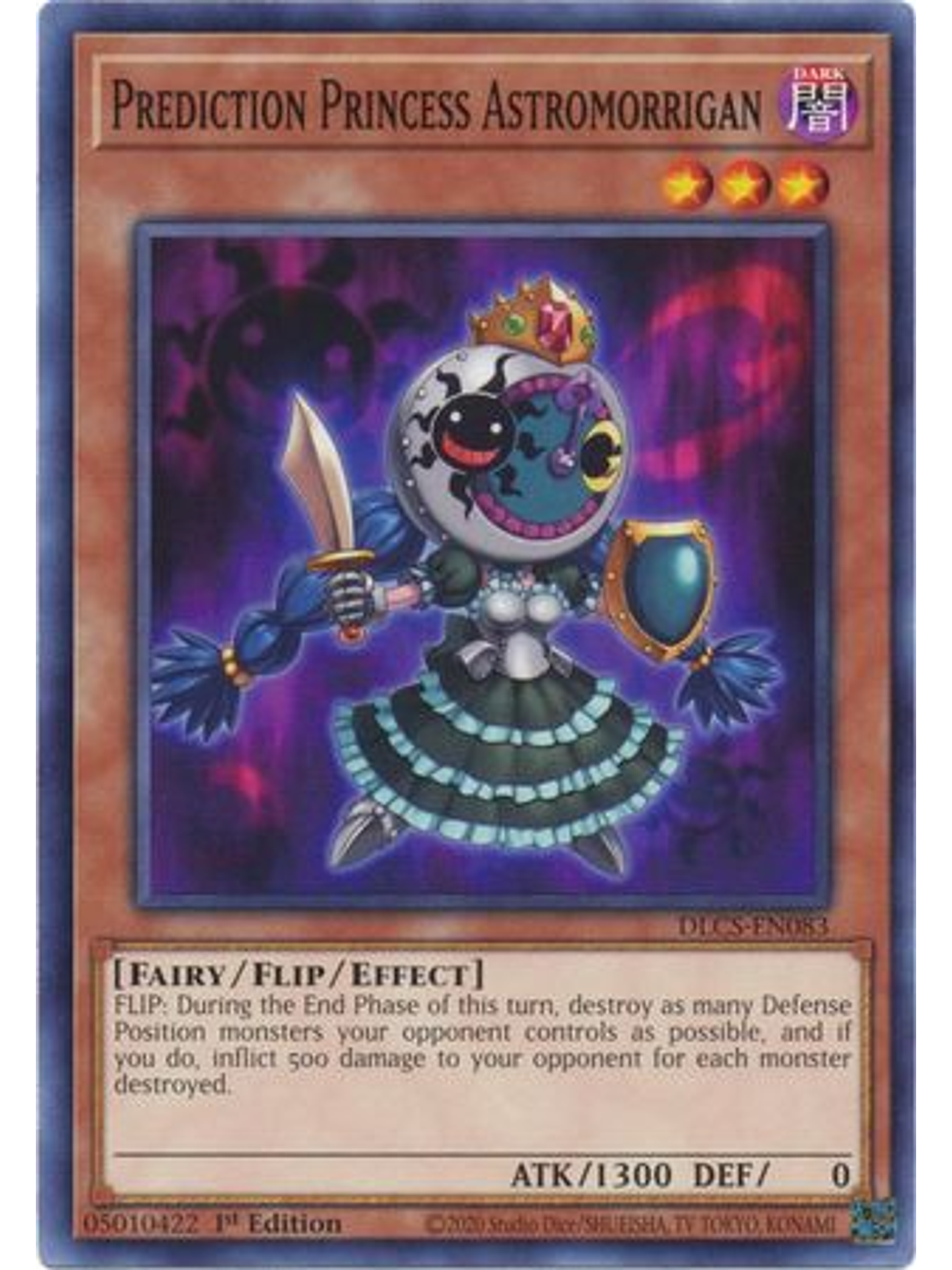 Prediction Princess Astromorrigan - DLCS-EN083 - Common 1st Edition 1