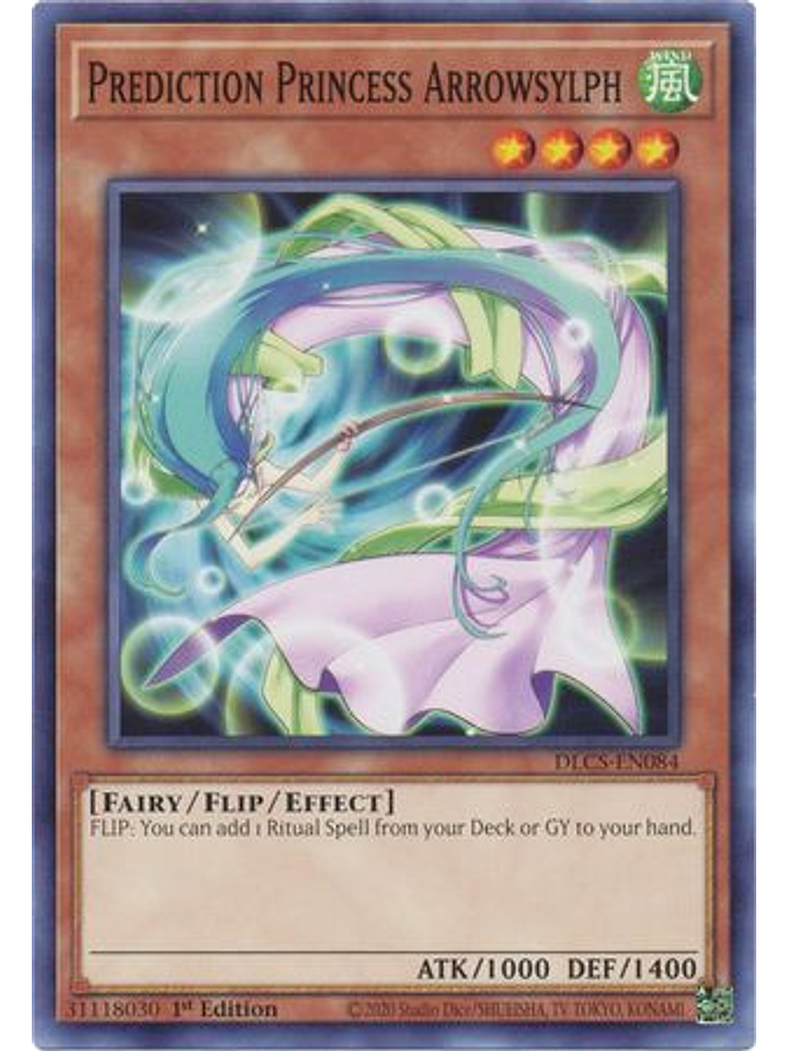 Prediction Princess Arrowsylph - DLCS-EN084 - Common 1st Edition 1