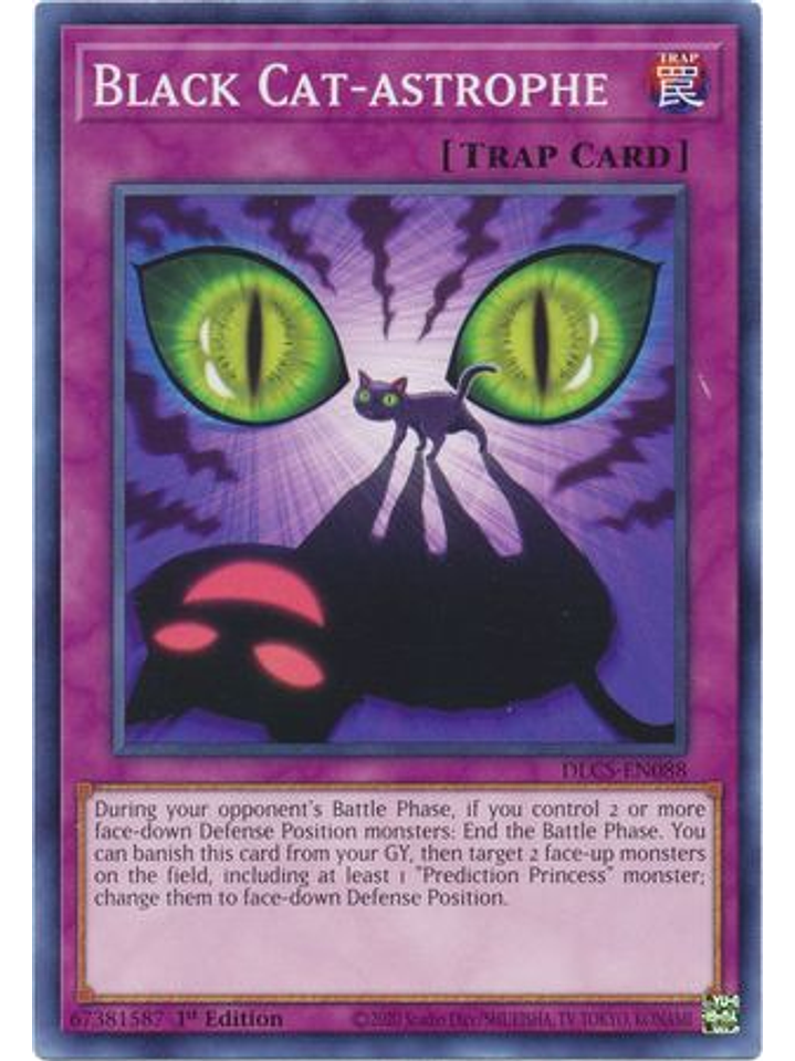 Black Cat-astrophe - DLCS-EN088 - Common 1st Edition 1