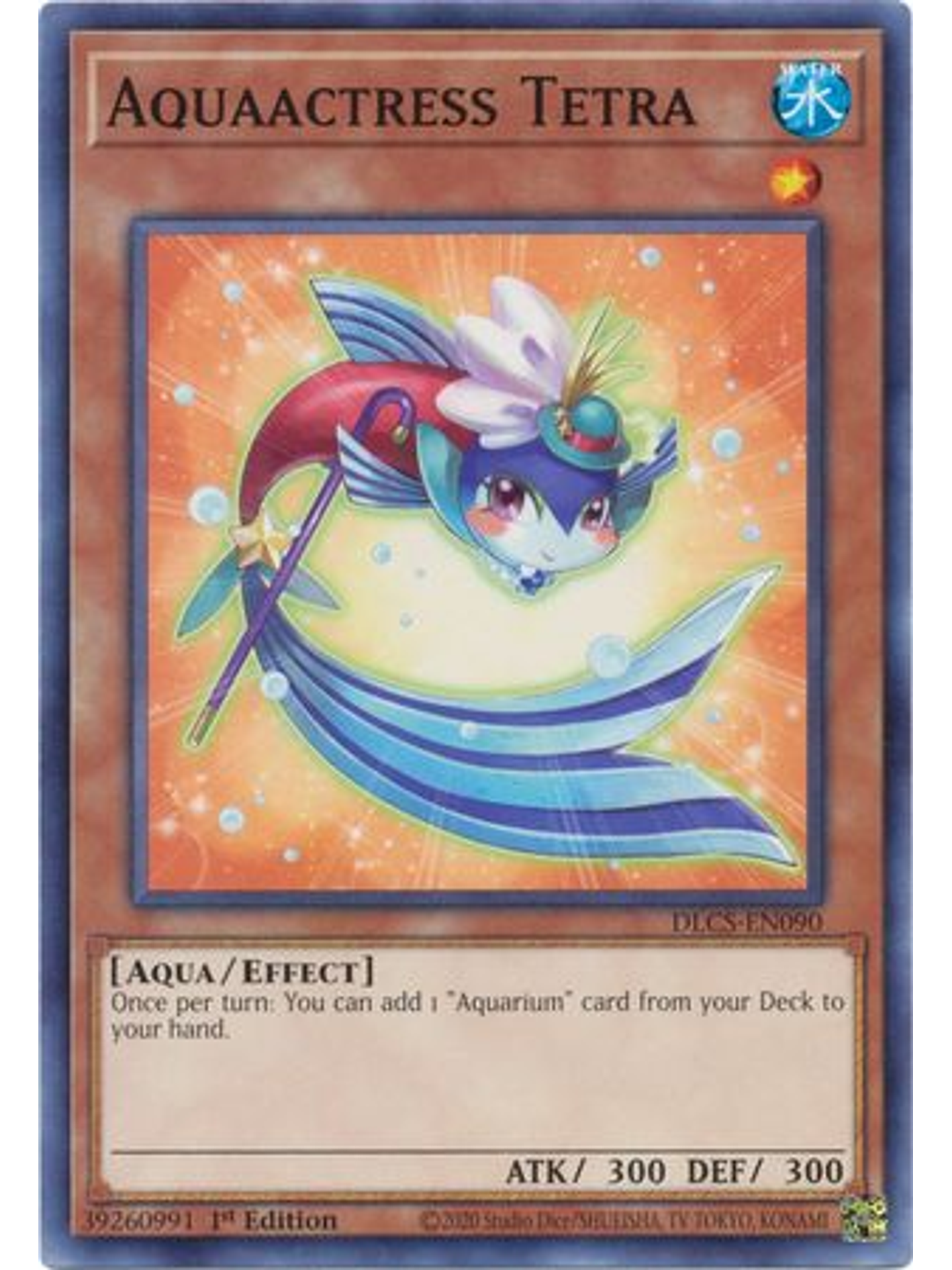 Aquaactress Tetra - DLCS-EN090 - Common 1st Edition 1