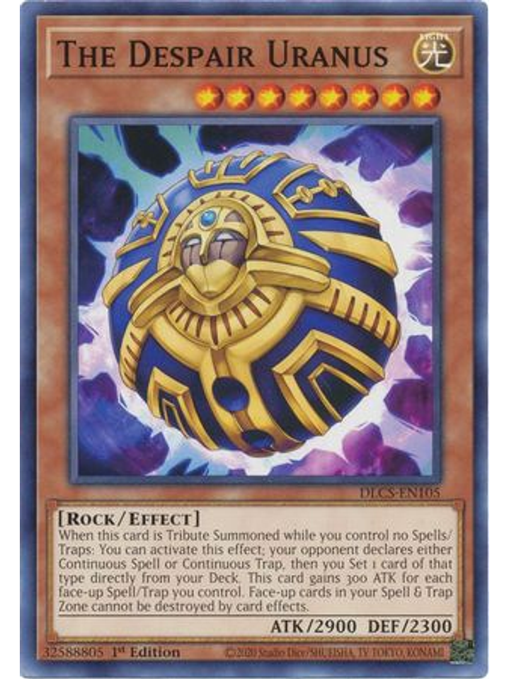 The Despair Uranus - DLCS-EN105 - Common 1st Edition 1