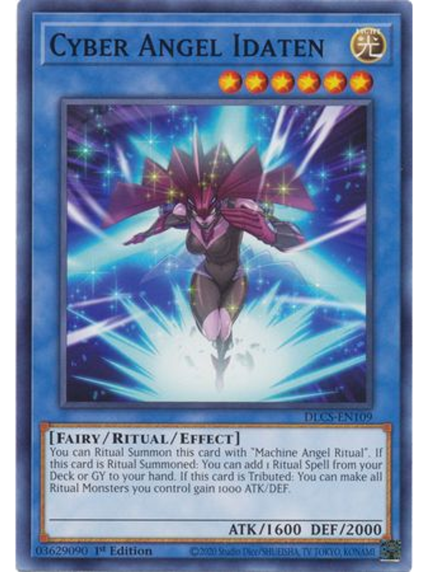 Cyber Angel Idaten - DLCS-EN109 - Common 1st Edition 1