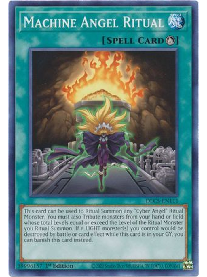 Machine Angel Ritual - DLCS-EN111 - Common 1st Edition 1