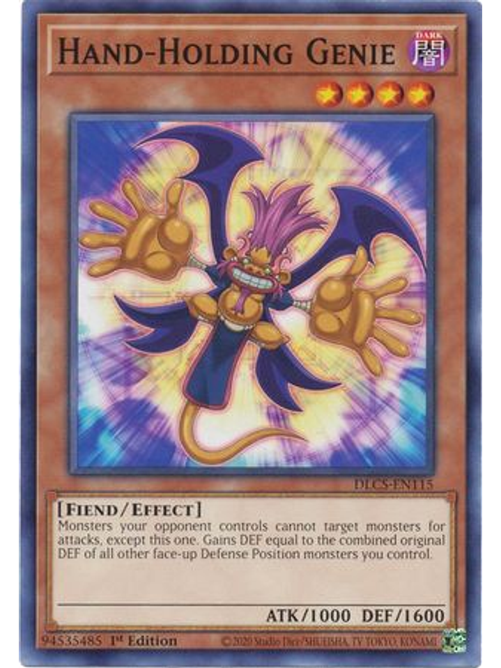 Hand-Holding Genie - DLCS-EN115 - Common 1st Edition 1