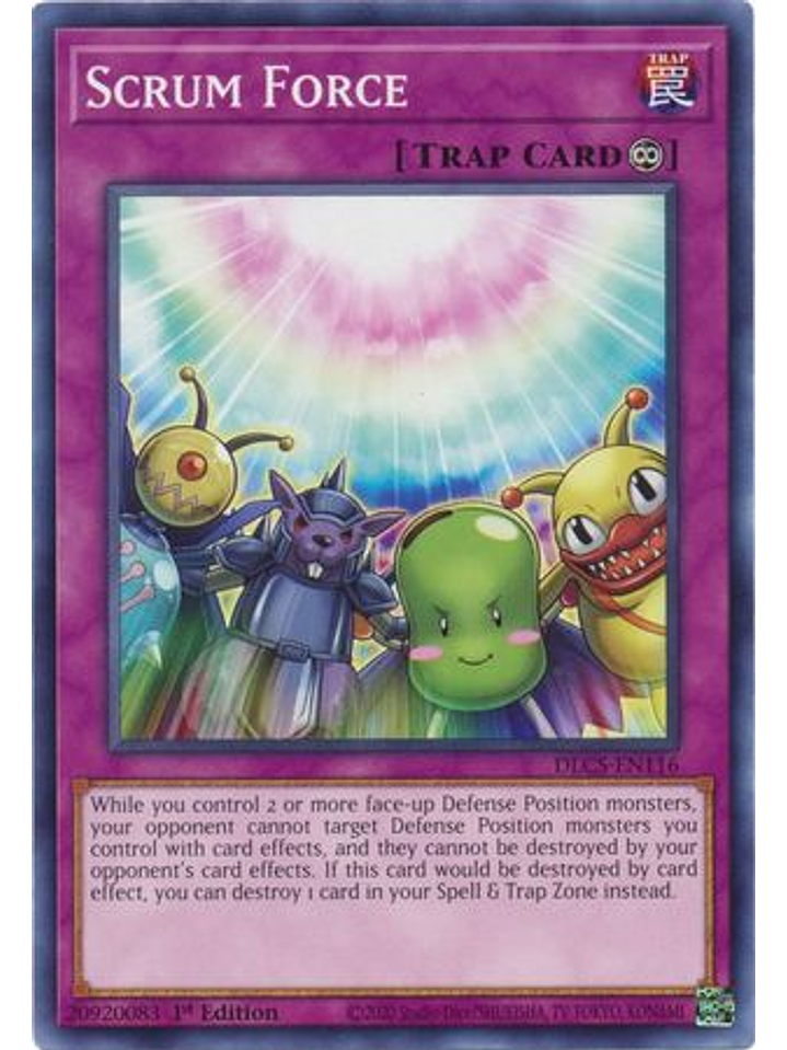 Scrum Force - DLCS-EN116 - Common 1st Edition 1