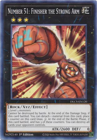 Number 51: Finisher the Strong Arm - DLCS-EN120 - Common 1st Edition