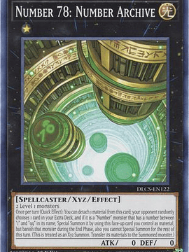 Number 78: Number Archive - DLCS-EN122 - Common 1st Edition