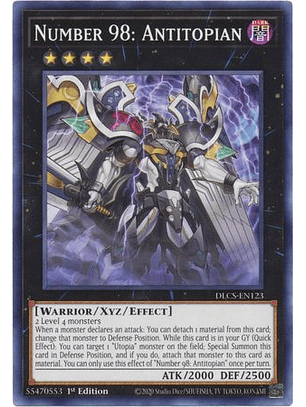 Number 98: Antitopian - DLCS-EN123 - Common 1st Edition
