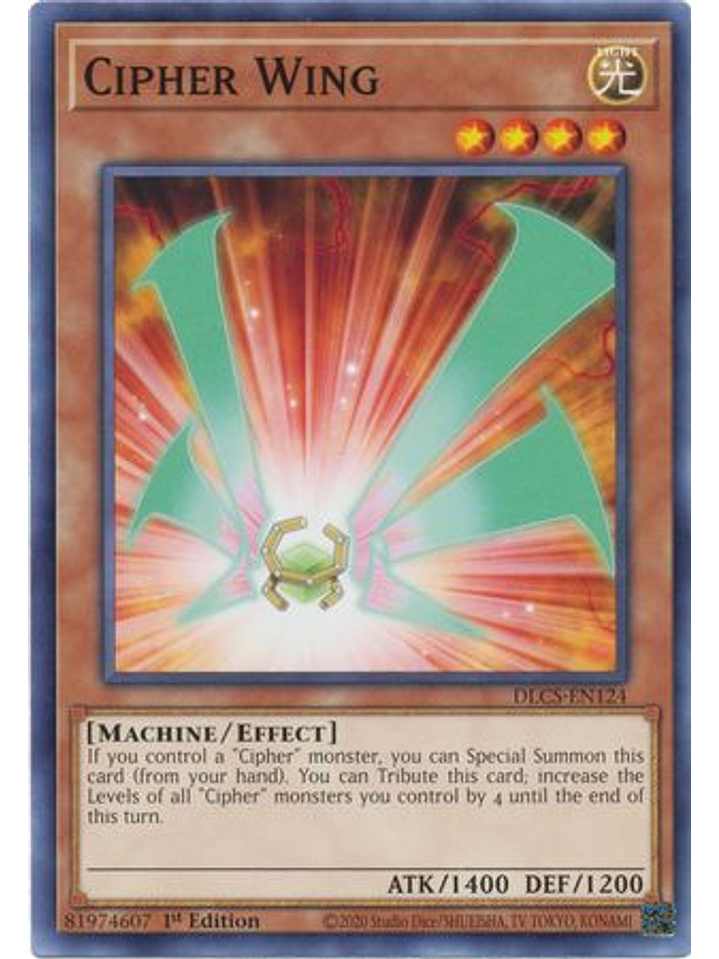 Cipher Wing - DLCS-EN124 - Common 1st Edition 1