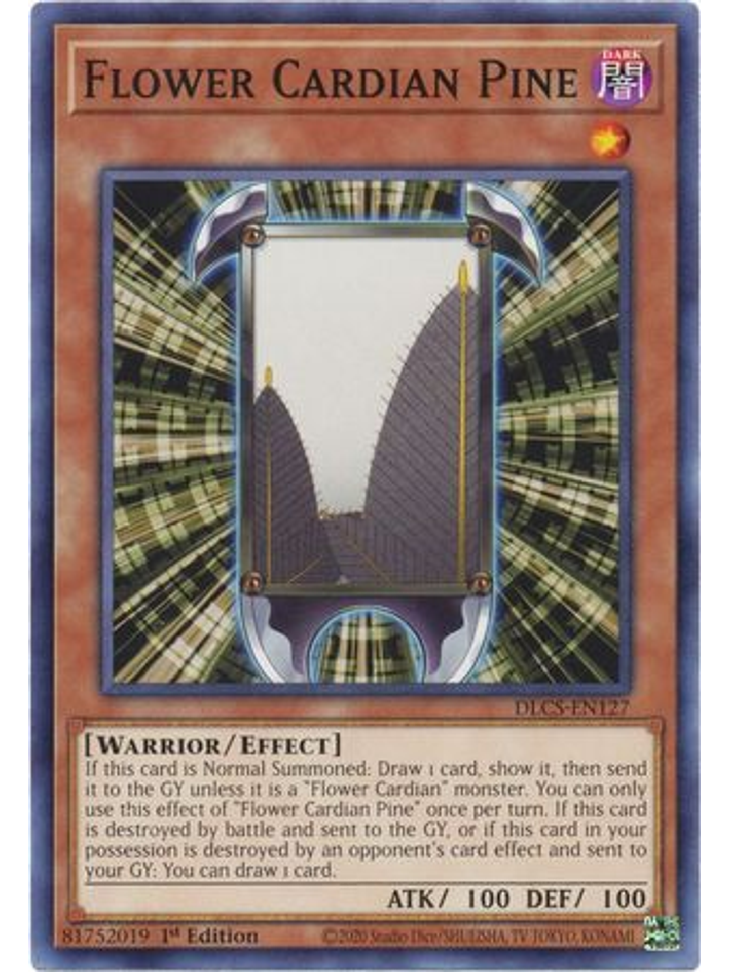 Flower Cardian Pine - DLCS-EN127 - Common 1st Edition 1