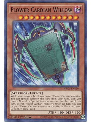 Flower Cardian Willow - DLCS-EN129 - Common 1st Edition