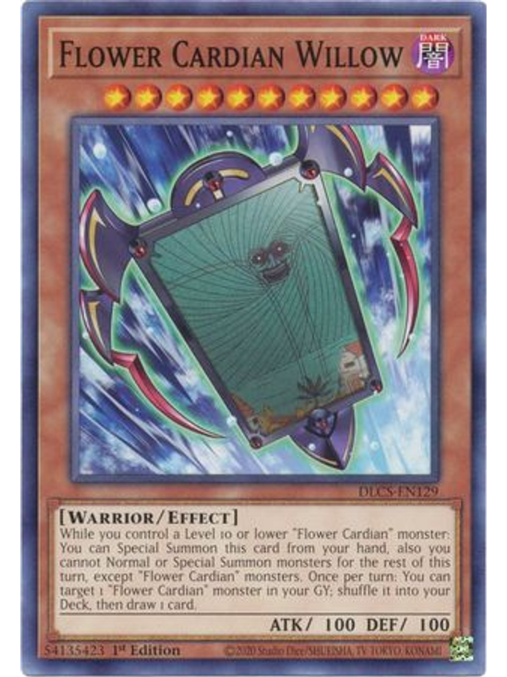 Flower Cardian Willow - DLCS-EN129 - Common 1st Edition 1