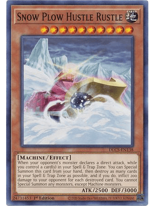 Snow Plow Hustle Rustle - DLCS-EN138 - Common 1st Edition