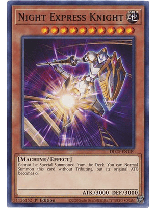 Night Express Knight - DLCS-EN139 - Common 1st Edition