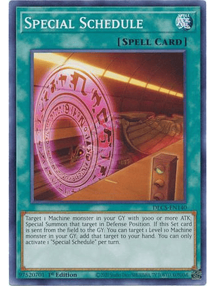 Special Schedule - DLCS-EN140 - Common 1st Edition