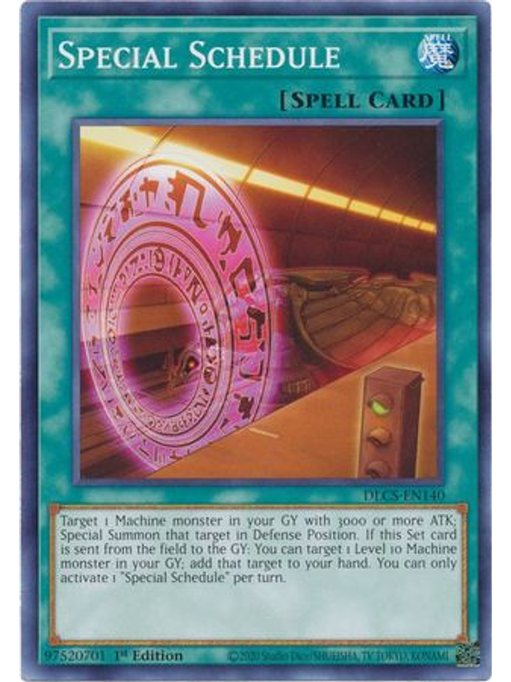 Special Schedule - DLCS-EN140 - Common 1st Edition 1