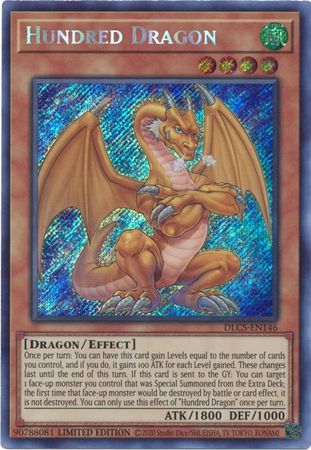 Hundred Dragon - DLCS-EN146 - Secret Rare 1st Edition