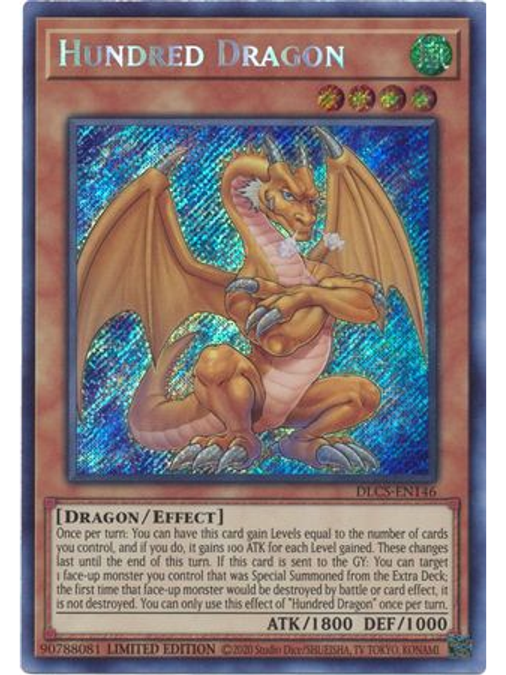 Hundred Dragon - DLCS-EN146 - Secret Rare 1st Edition 1