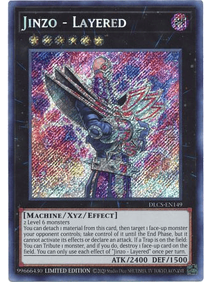 Jinzo - Layered - DLCS-EN149 - Secret Rare 1st Edition