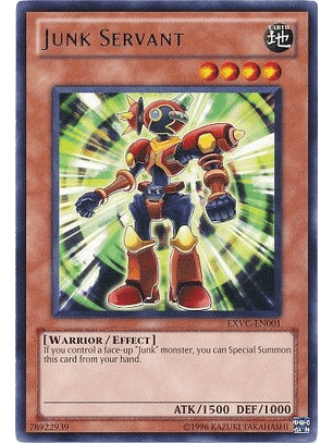 Junk Servant - EXVC-EN001 - Rare Unlimited