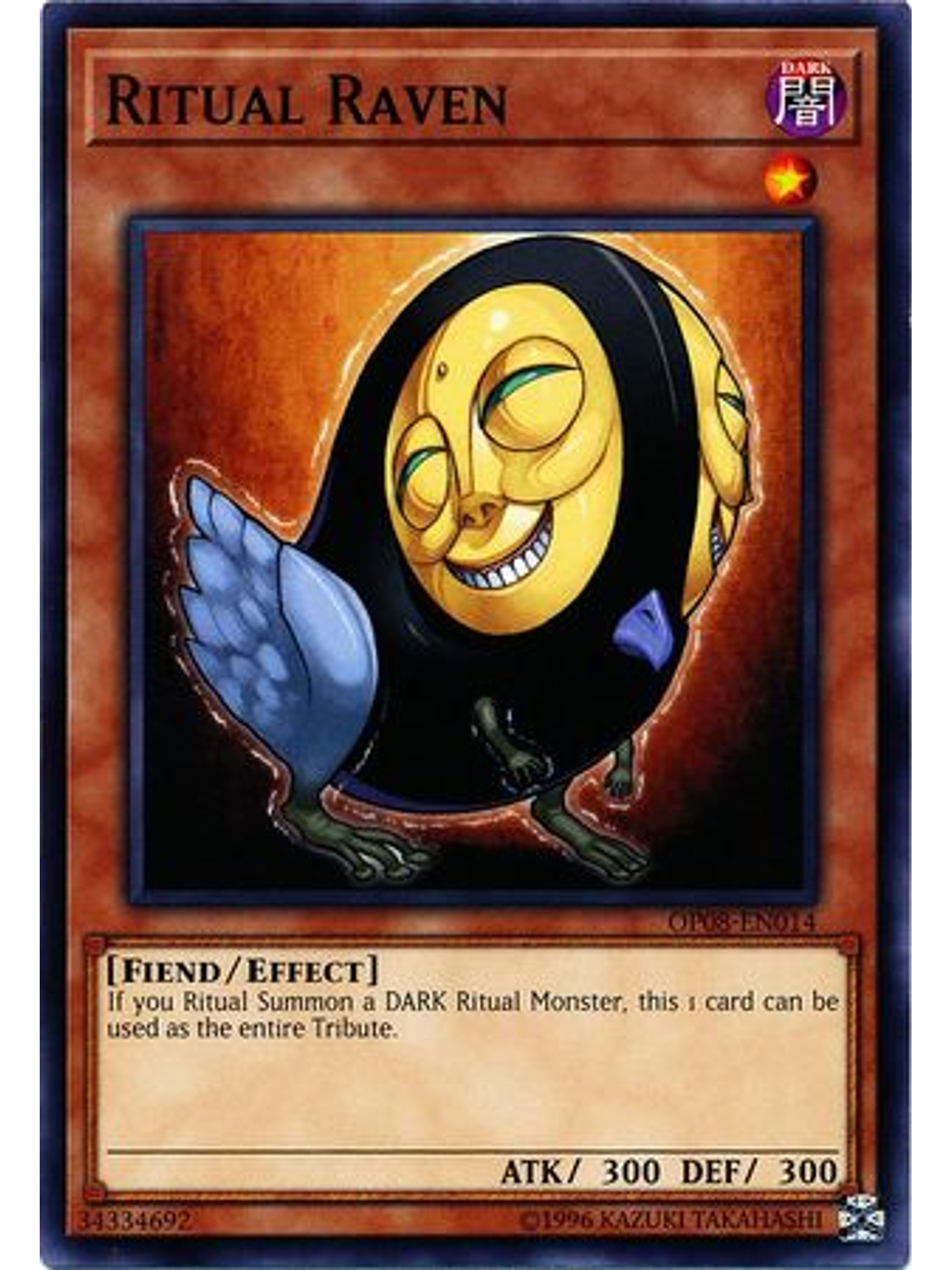 Ritual Raven - OP08-EN014 - Common 1