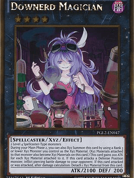 Downerd Magician - PGL2-EN047 - Gold Rare 1st Edition