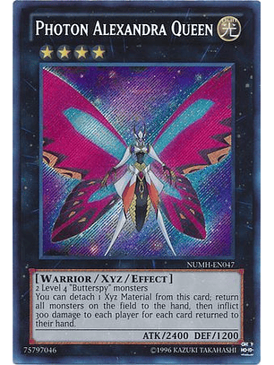 Photon Alexandra Queen - NUMH-EN047 - Secret Rare Unlimited