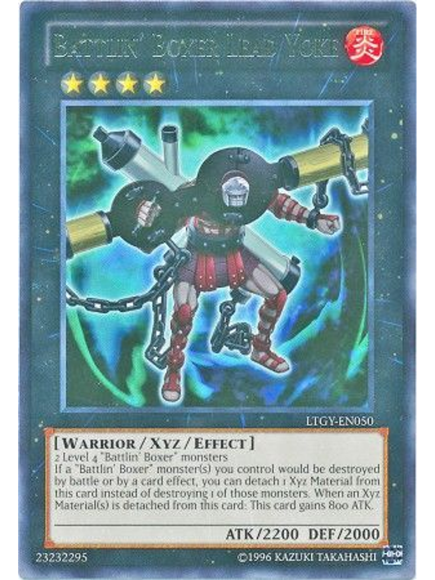 Battlin' Boxer Lead Yoke - LTGY-EN050 - Rare Unlimited 1