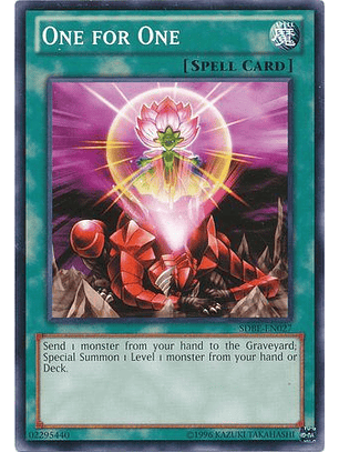 One for One - SDBE-EN027 - Common Unlimited