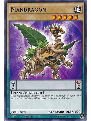 Mandragon - CORE-EN097 - Rare 1st Edition